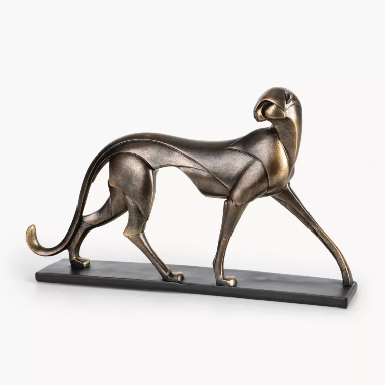 Designerska figurka dekoracyjna GEPARD - kolekcja VULCANO