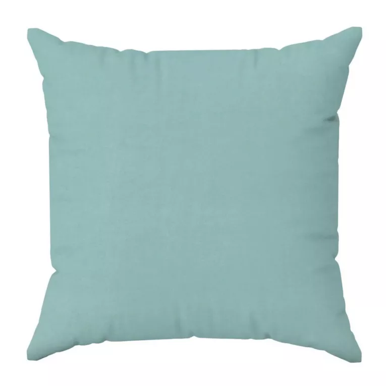 Poszewka szyta ENYA morska z miękkiej półmatowej tkaniny welwetowej