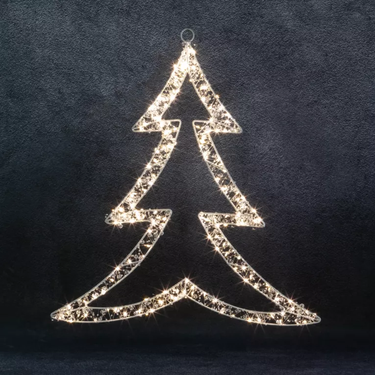 CHOINKA - Dekoracja świąteczna LED odporna na warunki atmosferyczne