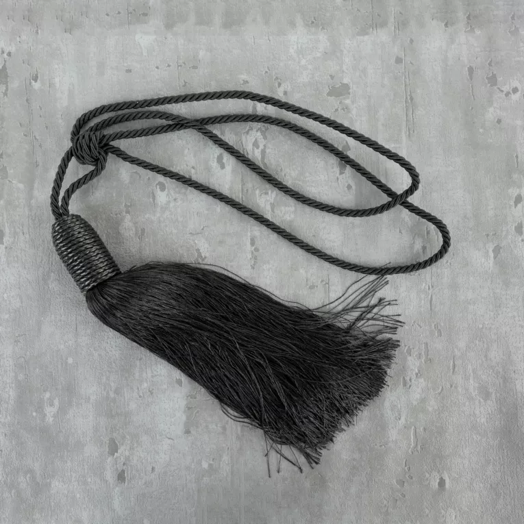 Dekoracyjny sznur do zasłon LARA upinacz z ozdobnym chwostem