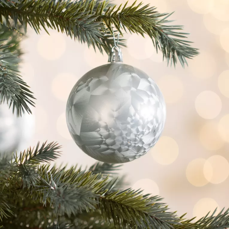 Bombka choinkowa z efektem zmrożenia