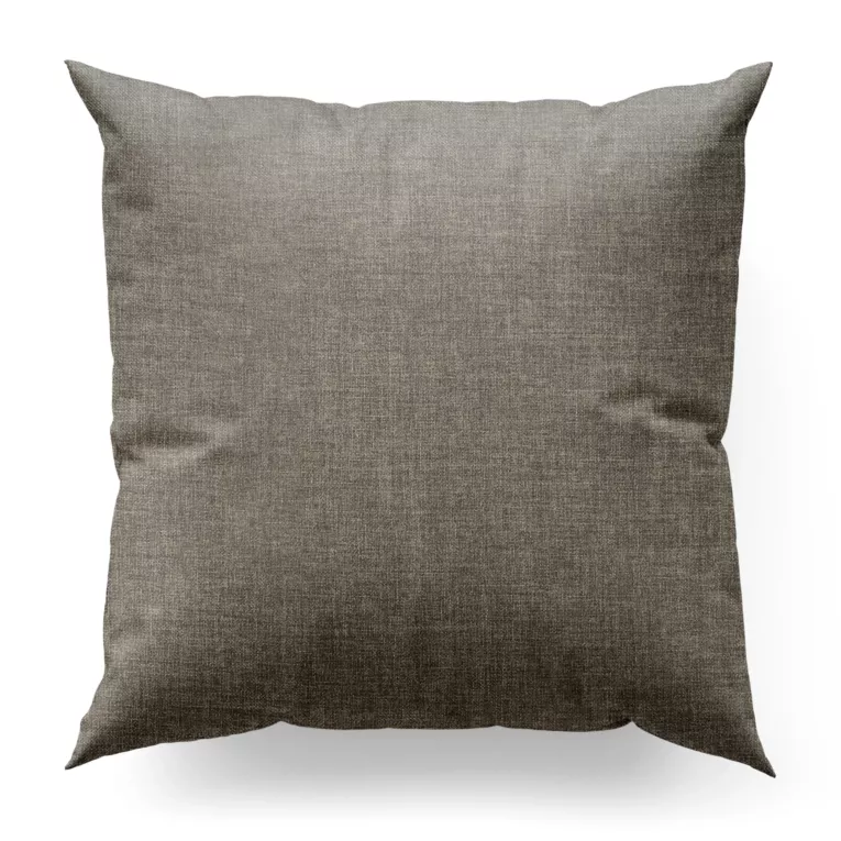 Poszewka szyta stalowa z tkaniny o grubym splocie