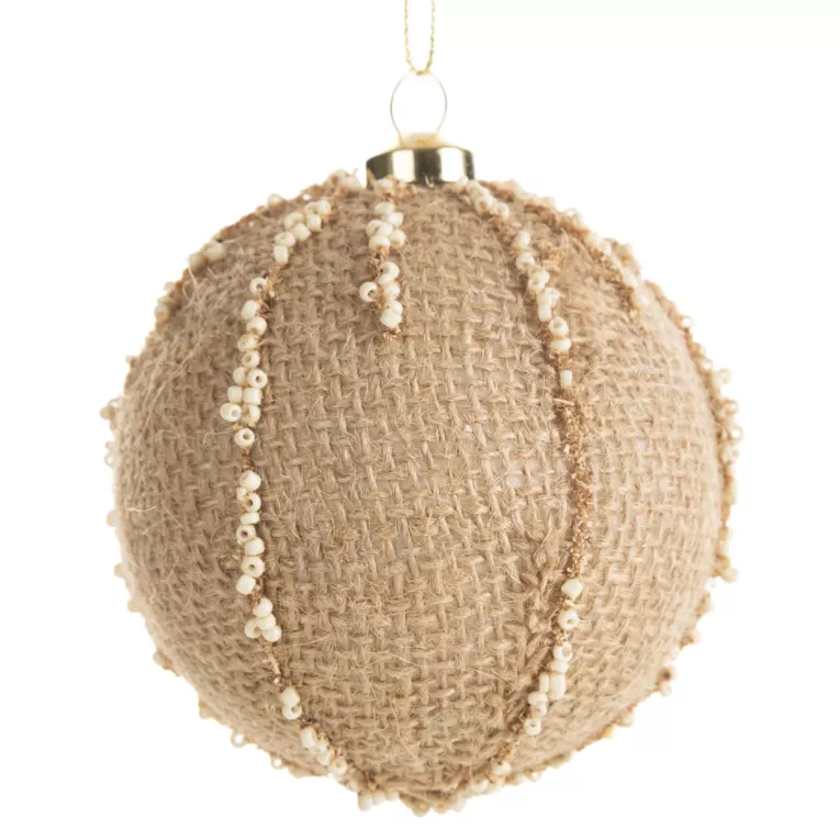 Bombka choinkowa w stylu eko