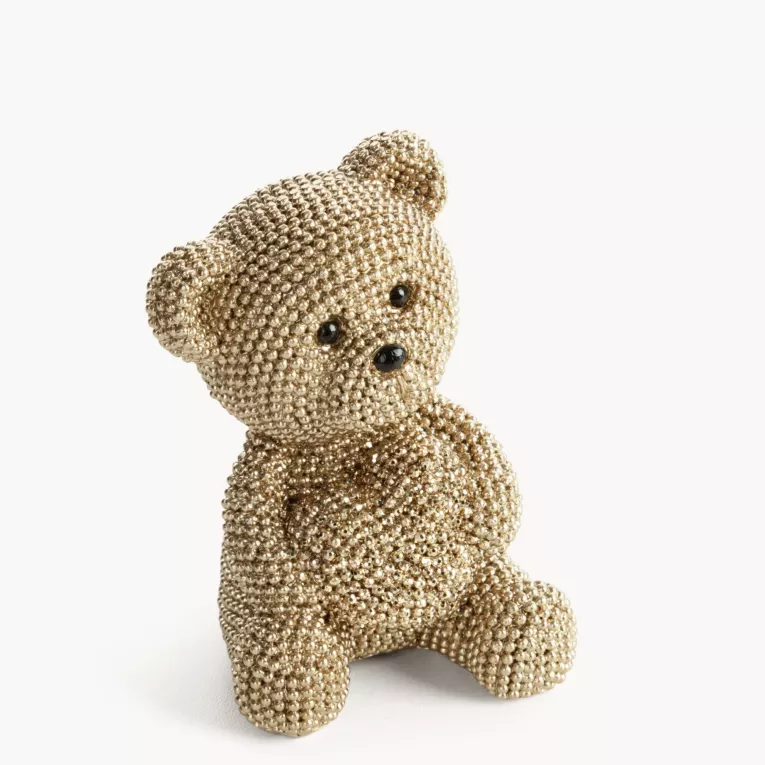 UROCZY MIŚ - figurka dekoracyjna ELDO 2 o drobnym strukturalnym wzorze