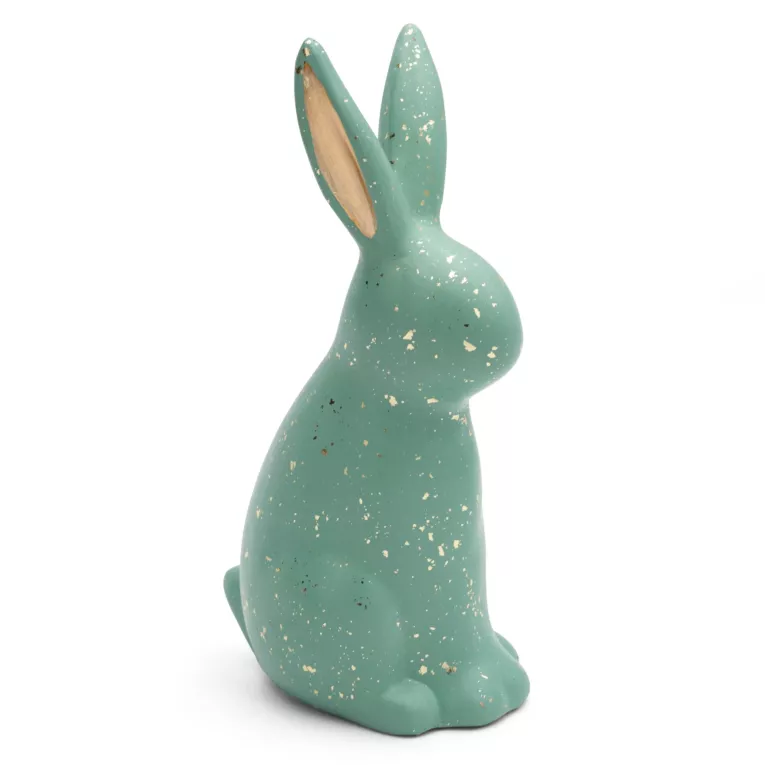 Figurka wielkanocna ZAJĄCZEK z lśniącymi drobinkami