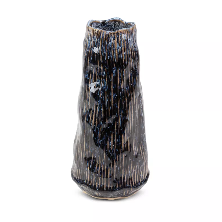 Wazon ceramiczny ALDA o nieregularnym kształcie w stylu boho