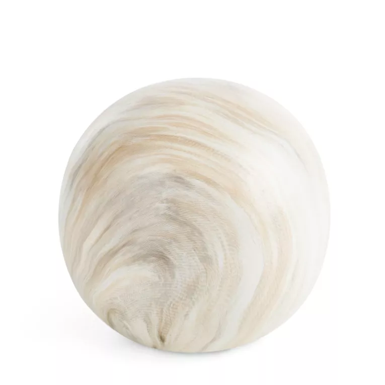 Kula dekoracyjna ALIANA z przecieranym wzorem