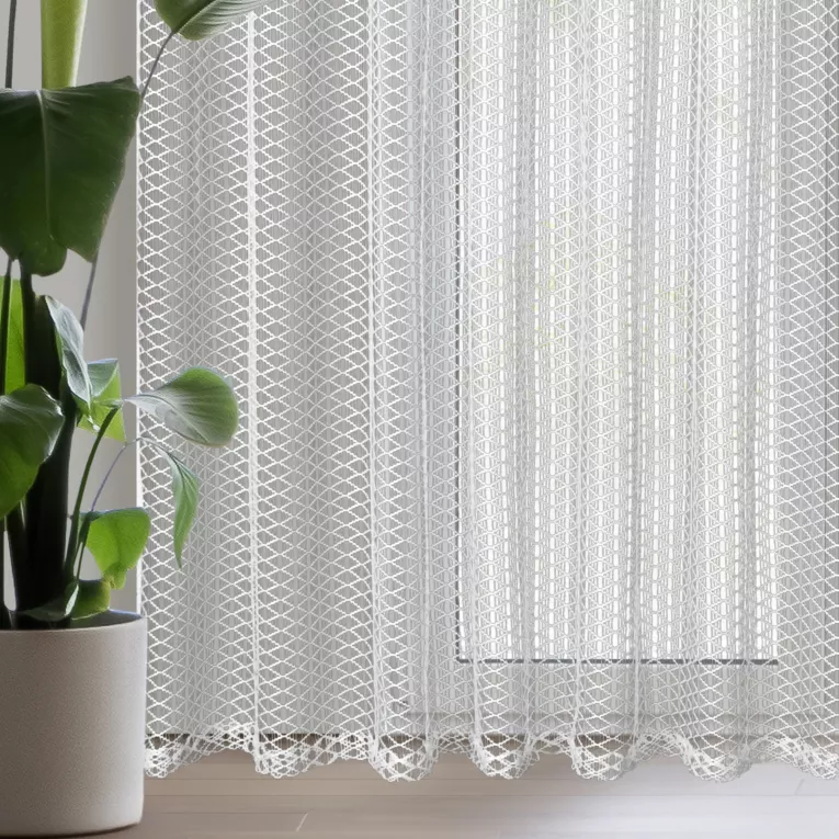 Firana AIDEN o strukturze luźnej geometrycznej siatki