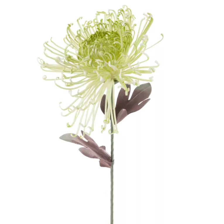 CHRYZANTEMA PIERZASTA kwiat dekoracyjny z plastycznej pianki foamiran