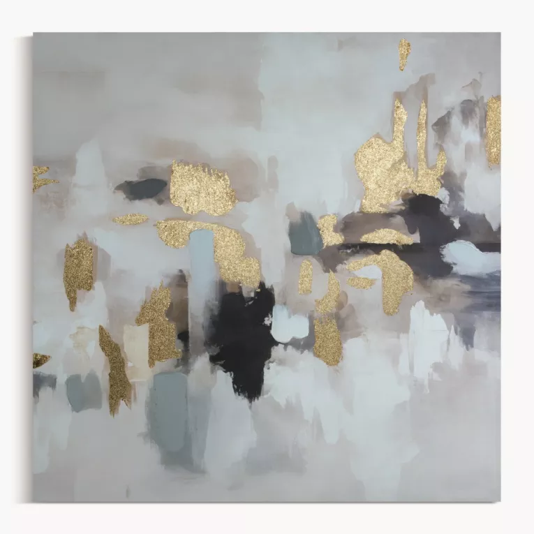 Abstrakcyjny obraz ręcznie malowany na płótnie