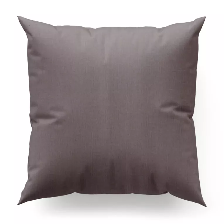 Poszewka szyta STILLO grafitowa o naturalnym charakterze, z widocznym, ozdobnym splotem