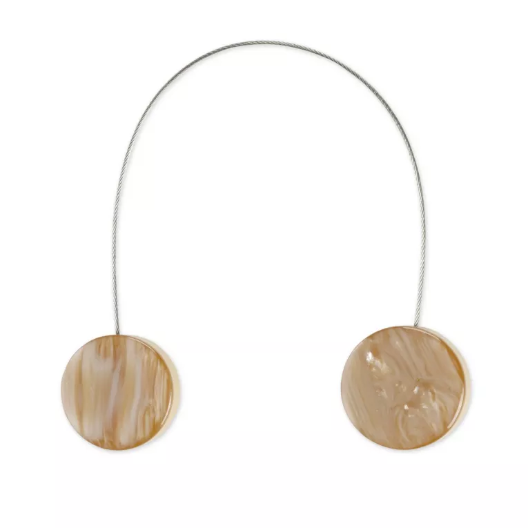 Zestaw 2 sztuk upinaczy do zasłon dekoracyjnych z magnesem