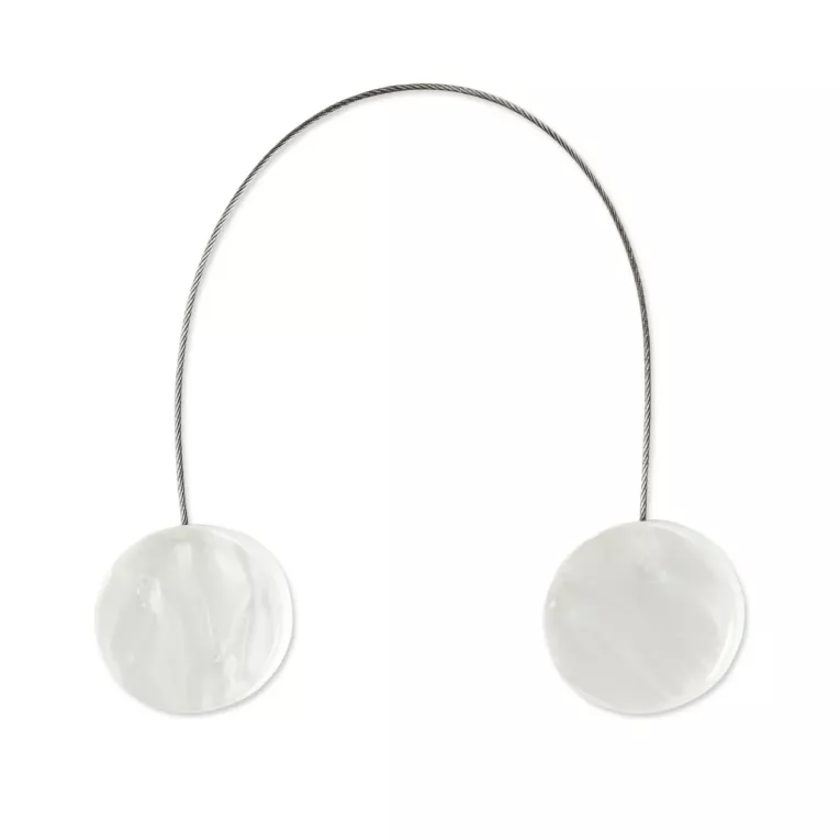 Zestaw 2 sztuk upinaczy do zasłon dekoracyjnych z magnesem