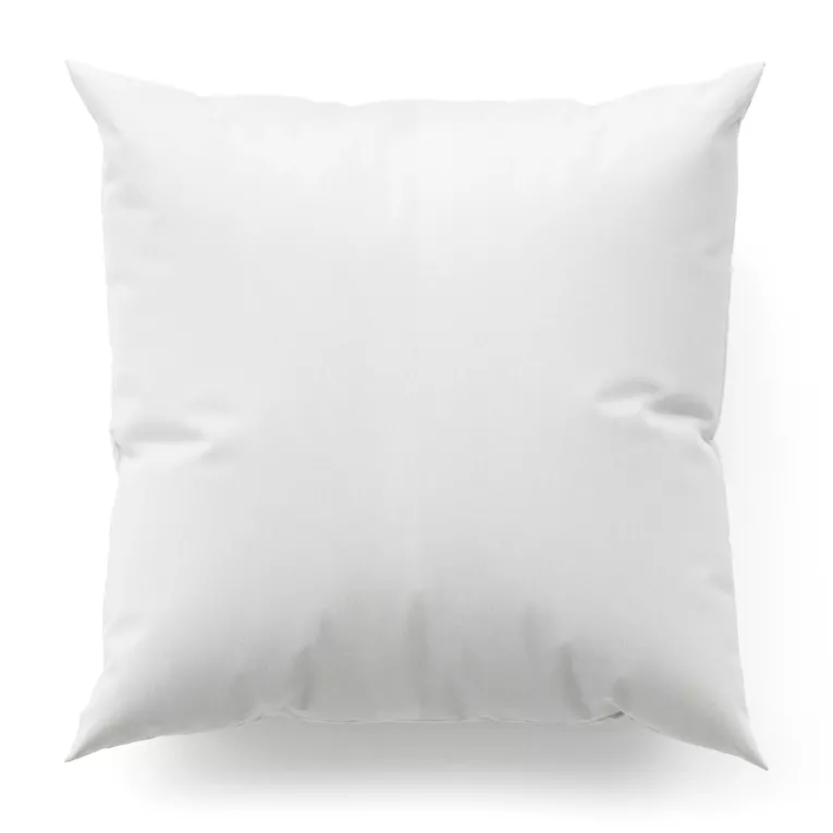 Poszewka szyta jasnosrebrna o naturalnym charakterze, z widocznym, ozdobnym splotem