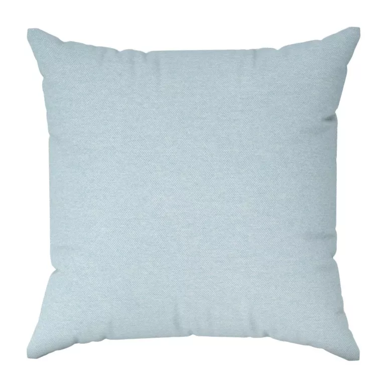 Poszewka szyta niebieska tkanina zaciemniająca, strukturalna typu dimout