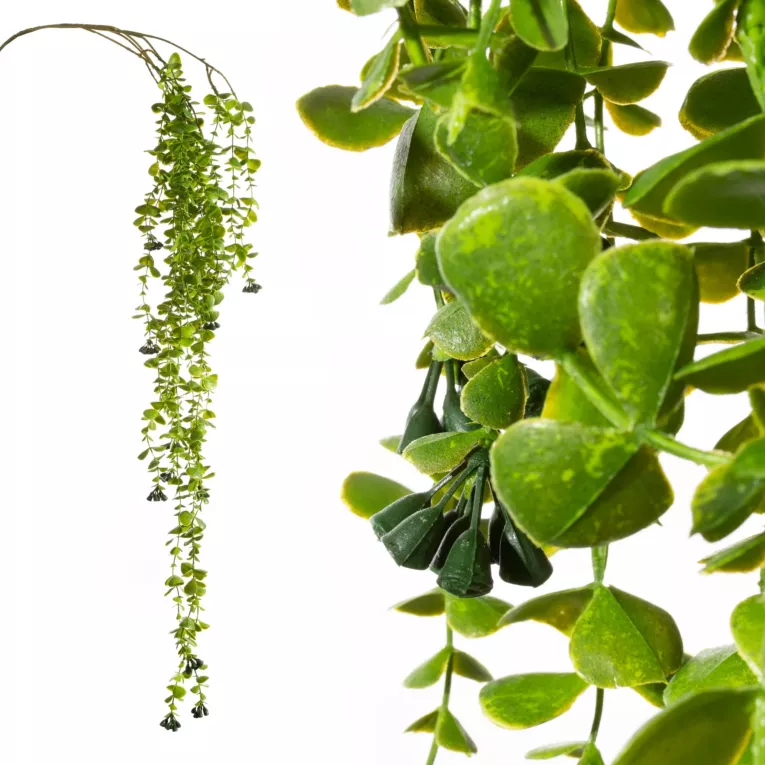 GIRLANDA ZWISAJĄCA - DROBNE LISTECZKI, BLUSZCZ kwiat sztuczny dekoracyjny