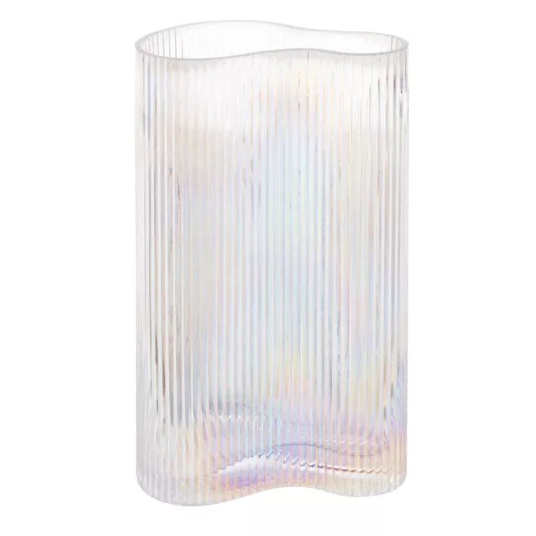 Wazon CORNEL ze szkła artystycznego o opalizującej barwie