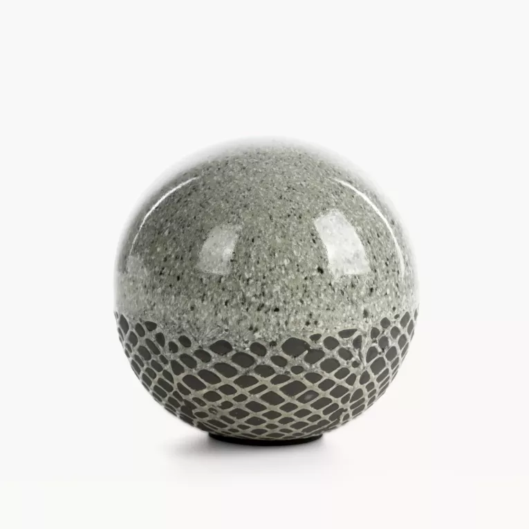 Kula dekoracyjna stalowa w nowoczesnej stylistyce średnica 11x11 cm NORI