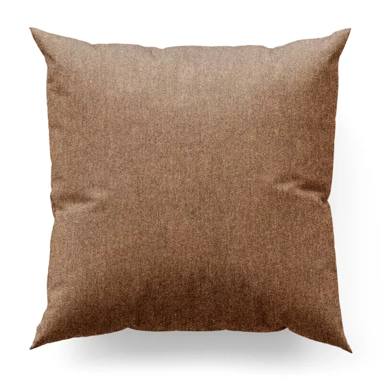 Poszewka szyta miedziana z eleganckiej błyszczącej tkaniny