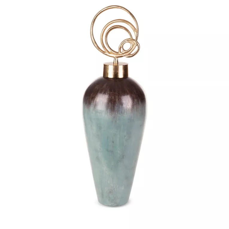 Figurka dekoracyjna IRIS ze szkła artystycznego ręcznie malowana