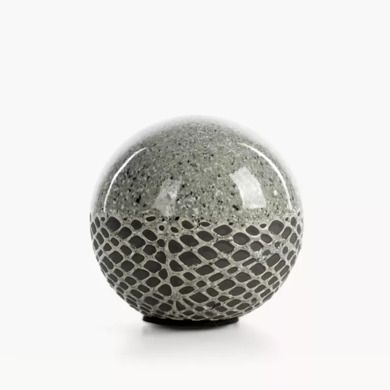 Kula dekoracyjna stalowa w nowoczesnej stylistyce średnica 8x8 cm NORI