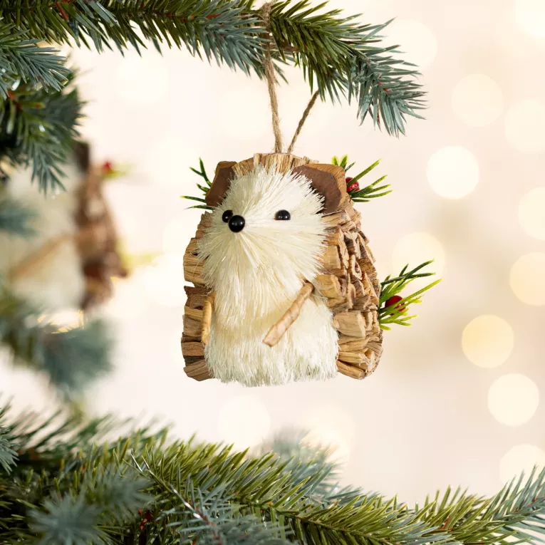 Ozdoba choinkowa JEŻ w stylu eko