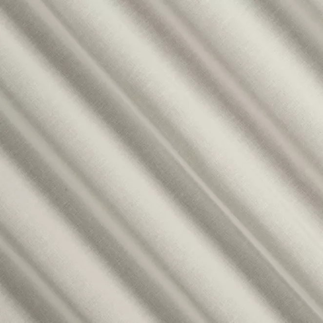 L193/6 Firana szyta na taśmie 5 cm naturalna z gładkiej tkaniny o naturalnym splocie, w stylu eko, outdorowej