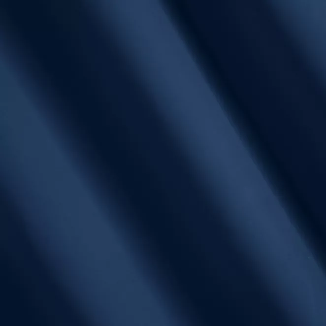 P242/16 Zasłona szyta na taśmie 5 cm granatowa z gładkiej tkaniny typu blackout