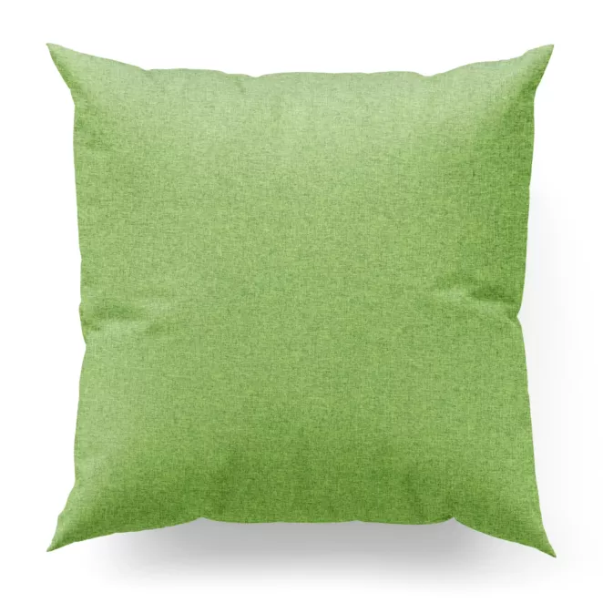 Poszewka szyta jasnozielona z tkaniny trudnopalnej, zaciemniającej, typu blackout z efektem melanżu