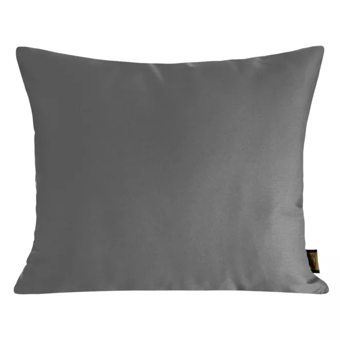 Poszewka na poduszkę 50x70 cm z satyny bawełnianej stalowa NOVA