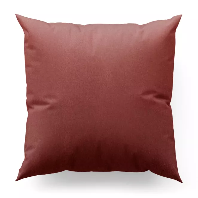 Poszewka szyta wrzosowa z gładkiej, zaciemniającej tkaniny z wyraźnym splotem