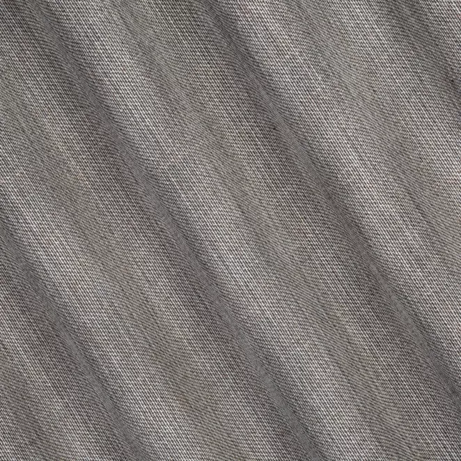 L127/6 Zasłona szyta na taśmie 5 cm stalowa o naturalnym splocie w melanżowych odcieniach