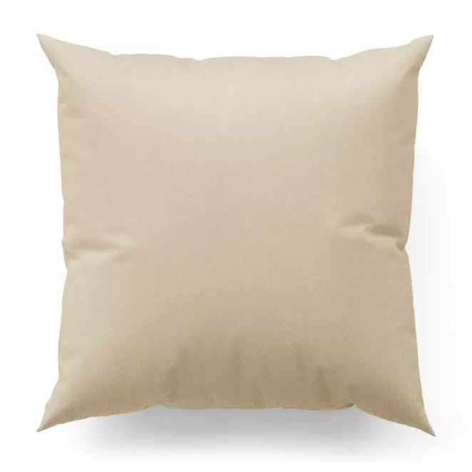 Poszewka szyta ENYA jasnozłota z miękkiej półmatowej tkaniny welwetowej