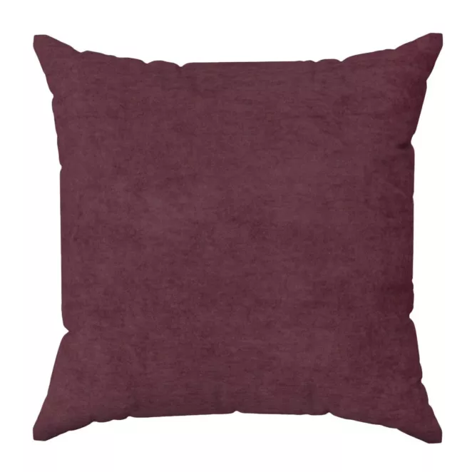 Poszewka na wymiar DORA - HIT burgundowa z miękkiej tkaniny o welurowej strukturze