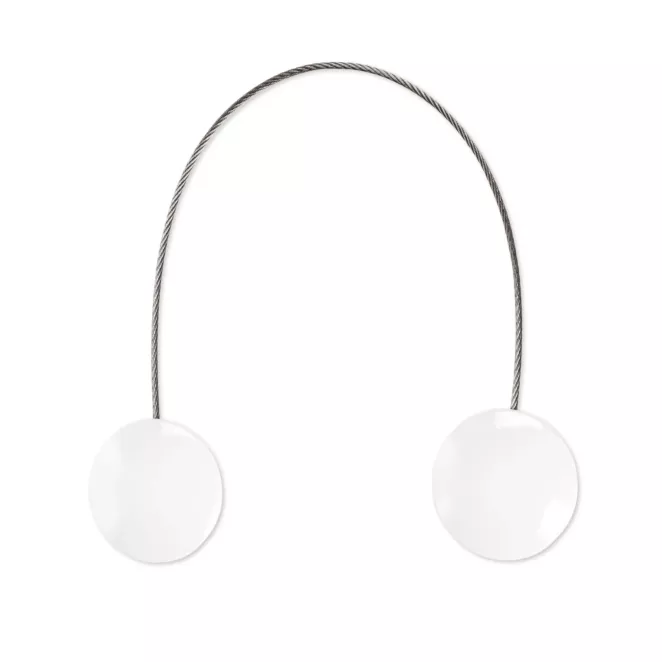 Zestaw 2 sztuk upinaczy do zasłon dekoracyjnych z magnesem