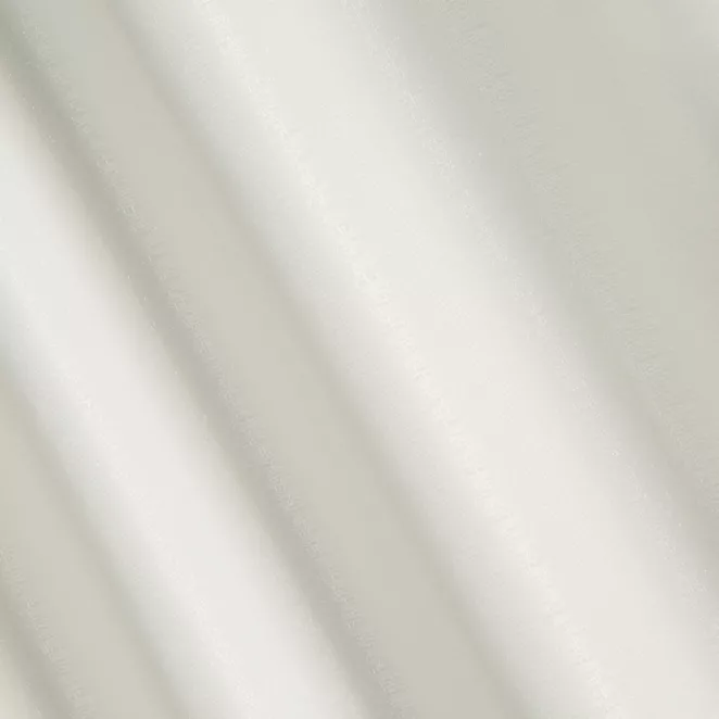 M70/2 Zasłona szyta na taśmie 5 cm JULIETT kremowa z eleganckiej połyskującej tkaniny przetykanej lureksową nicią