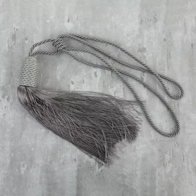 Dekoracyjny sznur do zasłon LARA upinacz z ozdobnym chwostem