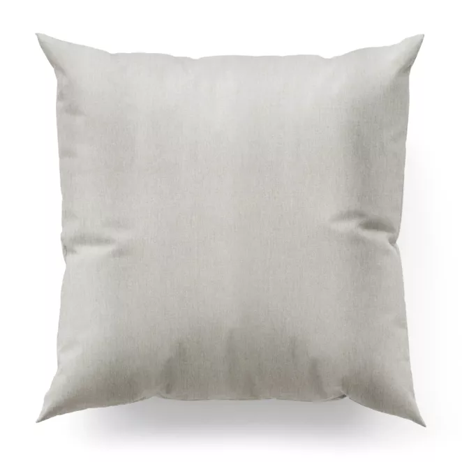 Poszewka na wymiar stalowa z tkaniny o szenilowej strukturze