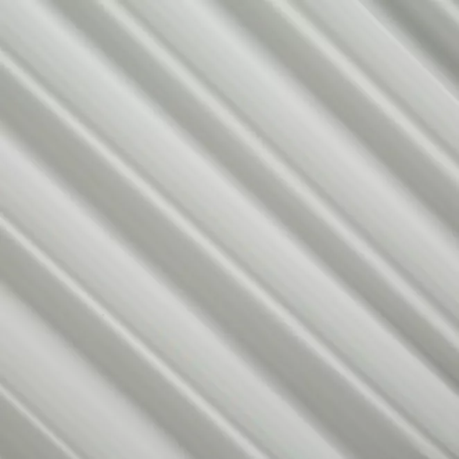 L166/4 Firana szyta na taśmie 5 cm biała z delikatnej, matowej tkaniny zdobionej haftem