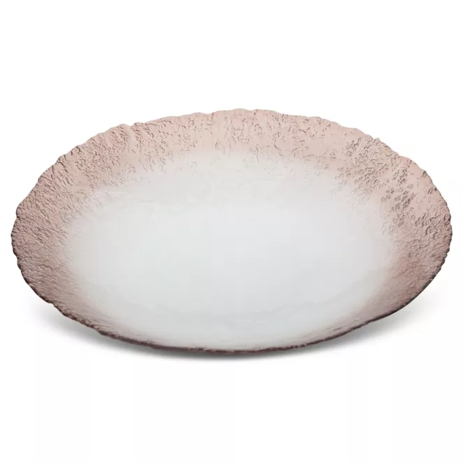 TERRA COLLECTION Misa SEVILLE ze szkła artystycznego z geometrycznym wzorem