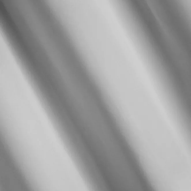 L107/7 Zasłona szyta na taśmie 5 cm szara z gładkiej tkaniny zaciemniającej typu dimout