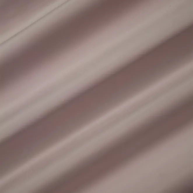 P277/1 Zasłona szyta na taśmie 5 cm jasnoróżowa z miękkiej półmatowej tkaniny welwetowej