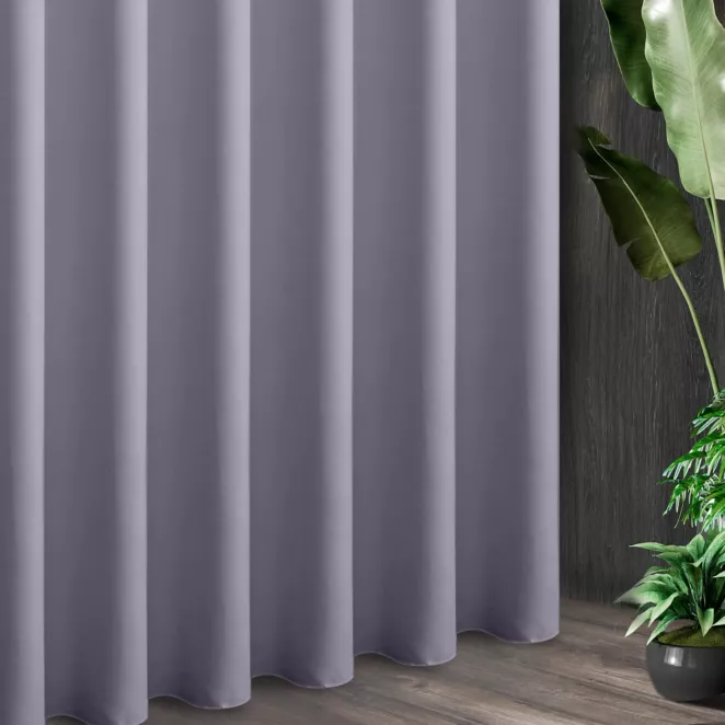 Tkanina zasłonowa ADORE gładka i miękka w dotyku o welurowej strukturze