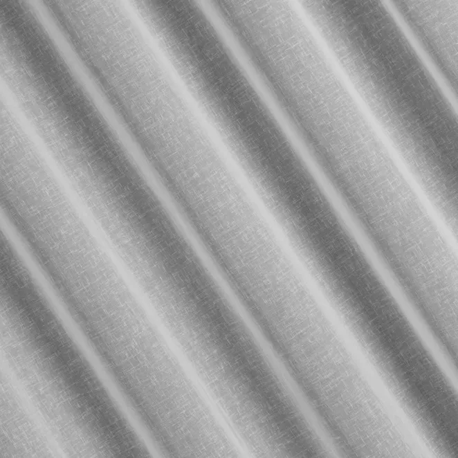 L170/2 Firana szyta na taśmie 5 cm biała z etaminy zdobionej eleganckim haftem