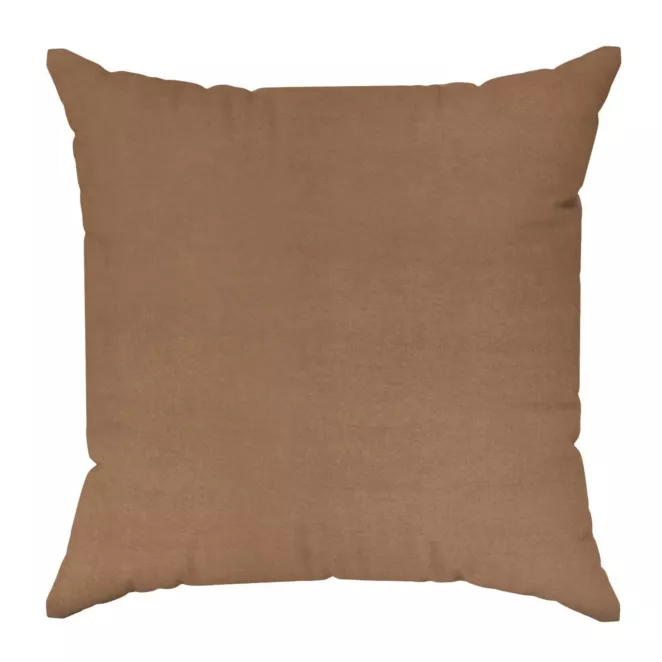 Poszewka szyta DORA - HIT ciemnozłota z miękkiej tkaniny o welurowej strukturze