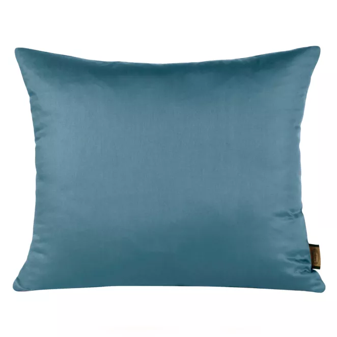 Poszewka na poduszkę 50x70 cm z satyny bawełnianej turkusowa NOVA