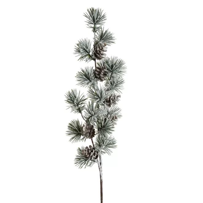 Zimowa gałązka z efektem zmrożenia