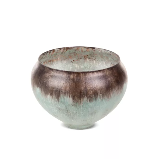 Misa dekoracyjna ABRIL ze szkła artystycznego ręcznie malowana