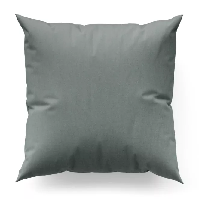 Poszewka na wymiar szara z tkaniny blackout zaciemniającej w 100% o naturalnej strukturze