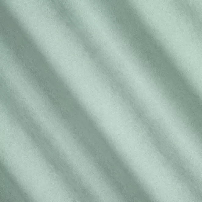 L56/8 Zasłona szyta na taśmie 5 cm ADESSA jasnoturkusowa z miękkiej tkaniny o welurowej strukturze